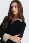 Hair Braid Detailed Knitwear Cardigan - 4