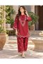 Mehfil Cambric Cotton 2-Piece Collection with Flapper Trouser - 5