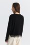 Lace Detail Knit Sweater - 6
