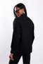 Black Stand Collar Buttoned Sweater 251361 - 6