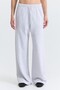 Crew Neck Sweatshirt and Wide Leg Pants Set - 4
