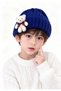 Baby Kids Plush Teddy Bear Detailed Knitted Beanie Unisex Girls Boys 0-4 Years Old Winter Beanie