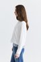 Lace Detail Knit Sweater - 4