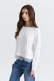 Lace Detail Knit Sweater - 3