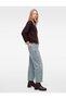 Cotton Regular Waist Pocket Balloon Fit Relax Barrel Denim Trousers - Barrel Jeans - 2