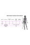 Women's Long Sleeve Double Breasted Collared Top Diver Leopard Patterned Bottom Imported Crepe Trousers Jumpsuit - 4