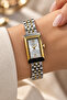 Women's Steel Band Elegant Rectangle Wristwatch with Gift Wrap Option