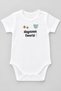 Uncle's Favorite Printed Baby Girl Bodysuit 100% Cotton Baby Boy Bodysuit Short Sleeve Snap Fastener Bodysuit Gift Baby Bodysuit Ecru Body-27-Dayi