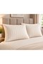 Cotton Ease Pillow case Set of 2 Pcs- 50×75 cm – Beige I 100% Premium Cotton I 250 Thread Count.