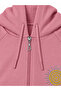 39910-26 Girl's Zippered Hooded Sweatshirt with Silver Stone Detail, Ages 13-16 - 6