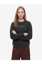 Comfortable Fit, Crew Neck, Long Sleeve, Wing Print on the Back Sweatshirt - 2