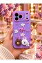 iPhone 17 Pro Max Compatible - Cute Silicone Phone Case with Embossed 3D Bow & Daisy Pattern - Camera Protected