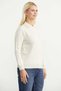 Collar Detailed Basic Knitwear Sweater - Light Beige - 3