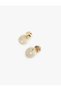 Round Stone Earrings - 3