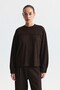 Crew Neck Sweatshirt and Jogger Pants Set - 3