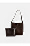 Suede-Look Women's Hand and Shoulder Bag for Style Enthusiasts from Uzg Store - 2