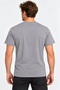 Men's Regular Tshirt T-Shirt Full Size White Smoked Gray Khaki Red Black Stone - 2