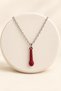 Colorful Necklace with Microphone Figure, Mixed Color Fun Design Chain Necklace