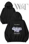 The Weeknd after Hours 6 Back Printed Zippered Hooded Black Cardigan (2 Yarn)