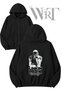 Linkin Park 1996 2017 Back Printed Zippered Hooded Black Cardigan (2 Yarns)