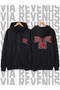 New York Ny 91 Printed Unisex Zippered Hooded Sweatshirt Cardigan