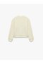 Fancy Buttoned Napoleon Jacket with College Collar and Long Sleeves - 3