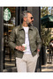 Men's Monza Double Zipper Faux Leather Jacket