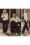 Women's clothing new season feathered cream color 4 button closure design cardigan - 3