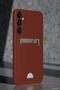 Spt-Gld Newface Galaxy S24 Fe Case Kelvin Silicone with Business Card Holder (231637) - Burgundy - 2