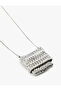 Textured Charm Necklace - 2