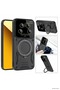 Spt-Gld Newface Mi 14 Ultra Case with Joy Lens Stand - (233931) Dark Green - 2