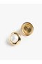 Geometric Pearl Earrings - 3