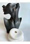 Gold Color Black Retro Earrings (2.4 cm) - 6