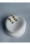 Gold Color Dangle Enamel Earrings (5 cm) - 2