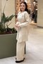 Fuat Gürşen Cardigan 3-Piece Set with Bow and Button Detail - 2