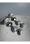 Silver Color Dangle Enamel Earrings (5 cm) - 3