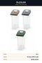 Freshmax Food Storage Container 3.6 L Transparent Flour and Sugar Container with Open and Close Pouring Spout - 5