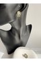 Gold Color Retro Tiny Earrings (2.2 cm) - 4