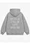 Women's Ex Love Stone Printed Hooded Oversize Sweatshirt - 2