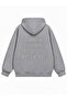 Women's Sorry I'M Not Interested Stone Printed Hooded Oversize Sweatshirt - 2