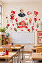 29 October Republic Day Classroom Nursery School Decoration Decorative Sticker Set - 2