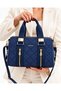 Original Justpolo Women's Quilted Cylinder Model Hand and Shoulder Bag (Size 30X25 cm) - 4
