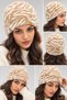 Dreamy Touch Mohair Woven Patterned Beanie - 2