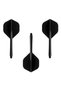 2 Set (6 Pieces) Integrated Shaft-Blade Set. Polyethylene. Midi Boy. 4 Colors. Flexible, Soft, Matte - 3