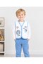 Cute Lion and Giraffe Printed Quilted Children's Vest