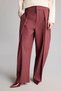 Balloon Fit Voluminous Molded Flexible Waist Elastic Leg Trousers I9646Ax26Au - 3