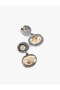Stone-Embellished Dangle Earrings - X Selected by Melis Ağazat - 3