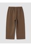 Brown Boys' Thick Sweatpants - 3