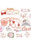 Pink Fizz Photo Booth Props,23 Piece Set for Bridal Showers,Bachelorette Parties and Weddings,DIY Photoshoot Accessories