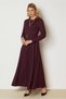 Belted Linen Effect Dress 46203 - 2